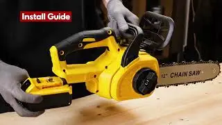12' Chainsaw for Dewalt 20v Battery Installation Guide