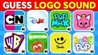 Guess The Cartoon TV Channel Logo Sound 🔊🔥 Cartoon network, pop max, Kabillion | Logo Quiz 2026