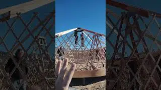 #homestead #yurt #yurtbuild