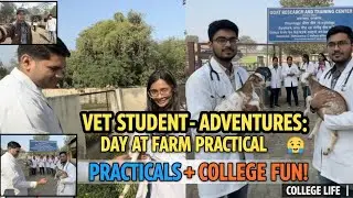 Goat farm adventure | vphe practical class 😊🤓