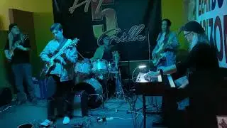 The Bryan Dean Trio with Doc Mark Holladay & Tommy Holladay at High 5 Grille, January 2023 - C