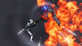 Robocop VS Rhino [Bellza TV] in people playground