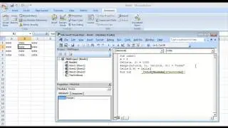 VBA Excel Dasar 6 - Cells dan Range dengan Variable