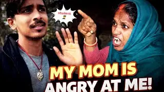 My Mom Is Angry At Me 😔 | Real Aspirant Life | Study Vlog for whole family, 😊 #studyvlog #motivation