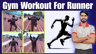 Runner Gym Workout | Full Body Strength + Leg Power Training | Rod & Weight Exercise for Runners