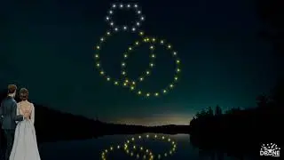 Five Zero - Wedding Drone Light Show - 50 drones