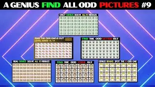 【Find The Odd Picture Out】❤️😕 Solve the Riddles #9