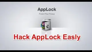 How To Hack Applock On Android Easly |Tech-Synaptic|