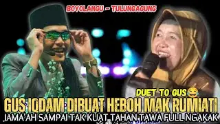 Gus Iqdam Terbaru -Gus iqdam dibuat heboh Mak Rumiati|Jama'ah sampai tak kuat tahan tawa full ngakak
