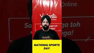 National Sports Day 2021 | 29th August 2021 | Knowledge Facts | Ravjot Singh | Vedantu