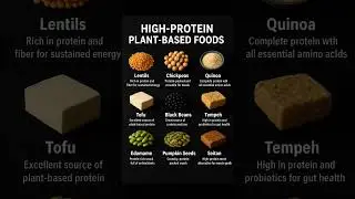 Top 10 High-Protein Plant-Based Foods for Muscle Growth 🌱