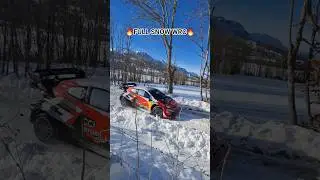 S&eacute;bastien OGIER Full snow wRC Test Monte-carlo 2026