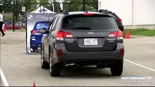 Тестирование технологии Subaru EyeSight
