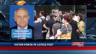 Victor Ponta pe listele PSD
