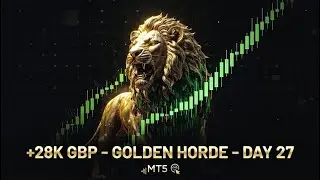 🔴 XAUUSD LIVE | GOLDEN HORDE DAY 27 | +28,000 GBP CONQUERED&mdash;THE HORDE IS INVINCIBLE!