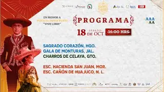 LXXXI Congreso y Campeonato Nacional Charro &ldquo;Pascual Ortiz Rubio &ndash; Vive Libre&rdquo;