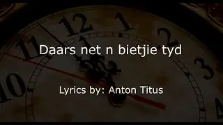 Net n bietjie tyd - Arautos do rei cover - Anton Titus/Angelo Terblanche/Dene Opperman/ Edson Naylor