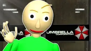 Baldi Is After Us in the Resident Evil Lab! - Garry's Mod Gameplay
