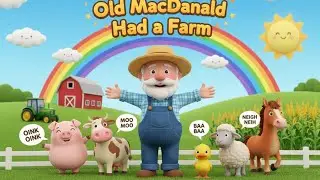 OLD MACDONALD HAD A FARM//NURSERY RHYMES/KIDSCORNER.