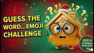Guess the word ......by emoji......Christmas Edition ! Christmas Brainfest DAY 4 Challenge