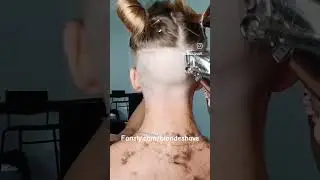 shaving undercut smooth with clippers watch new video link #undercut #bobcut #headshave