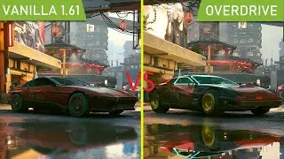 CyberPunk 2077 - RT Traditional VS RT OverDrive Performance Loss (RX 6700M 10gb)