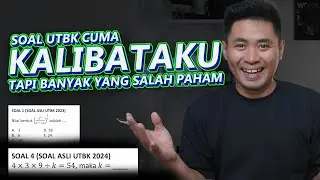 BELAJAR SOAL UTBK 2025 PENGETAHUAN KUANTITATIF HITUNG SEDERHANA PART 1