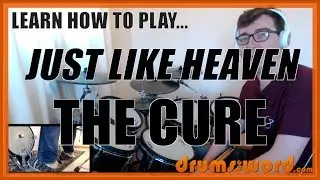 ★ Just Like Heaven (The Cure) ★ Урок игры на барабанах ПРЕДВАРИТЕЛЬНЫЙ ПРОСМОТР | Как играть песн...