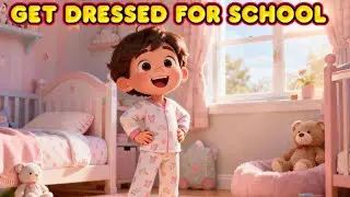 🎵🎒 This is How We Get Dressed for School | A Fun Kids' Song! @ZoomywonderLand #GetDressedForSchool