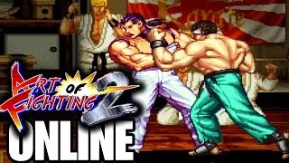 FIGHTCADE: Online Matches Art of Fighting 2 Ryuuko No Ken