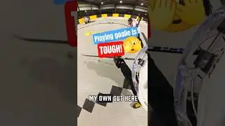 ПЕРВЫЙ ХОККЕЙНЫЙ МАТЧ ВРАТАРЕЙ!