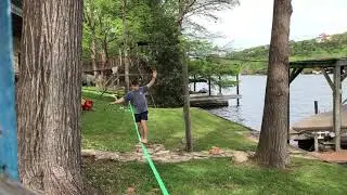 ATX - Slacklining - COV-19 Quarantine !