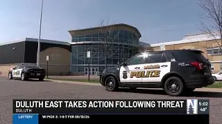 Duluth East High School takes action following online threat