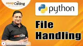 File Handling in Python | open() & close() function | Python for Beginners | #Python #Lecture108