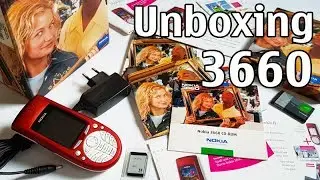 Nokia 3660 Unboxing 4K with all original accessories NHL-8 review
