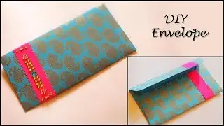 Envelope Making Tutorial | DIY Designer Gift Envelope | Paper Art and Crafts