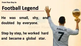 Cristiano Ronaldo's Story || Learn English Through Story Level 2 🔥|| Graded Reader ✅