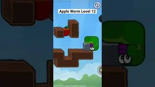 Apple Worm - Level 12  #logicpuzzle