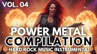 Compilation Power Metal Hard Rock Music Instrumental - Kompilasi Musik Instrumen Power Metal Vol. 04