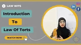 Introduction to Tort Law | History | Origin | Definitions | @LawWits