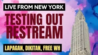 Pinay is testing ReStream