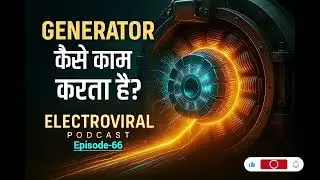 Generator Kya Hai? Working Explanation| Power System Ka Foundation, EP-66 | Electroviral Podcast #yt