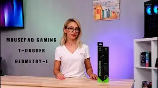 Unboxing mousepad gaming T-DAGGER Geometry marime L