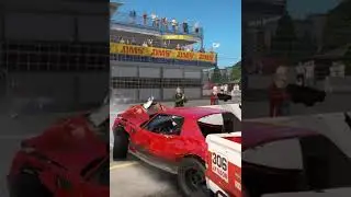 🎮🏎 Witness to a crash! (#shorts) Wreckfest multiplayer with friends | gameplay 2022