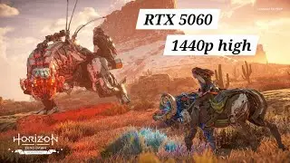 RTX 5060 / Horizon Zero Dawn Remastered / 1440P HIGH