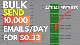 How to Send 10,000 Emails Every Day for $120/Year (Full Setup Tutorial)