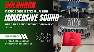 MERCEDES BENZ GLA UPGRADE SYSTEM SKYATOM GOLDHORN IMMERSIVE SOUND