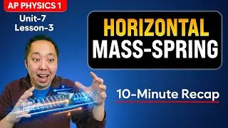 Horizontal Mass&ndash;Spring System Explained | AP Physics 1 - Unit 7 Lesson 3