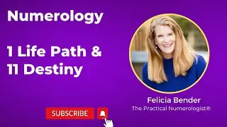 1 Life Path and 11/2 Destiny or Expression