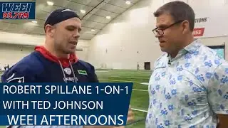 'Ted Talks' Ted Johnson goes 1-on-1 with Patriots linebacker Robert Spillane | WEEI Afternoons